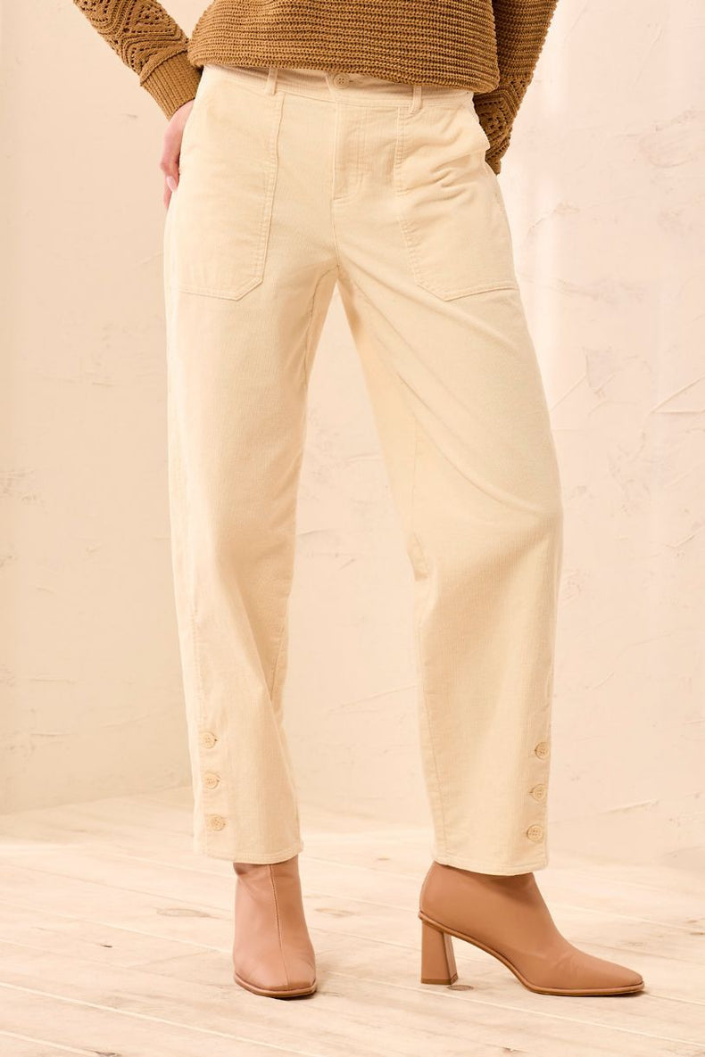 TRIBAL PANTALON BARREL FLY FRONT