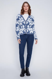 CARDIGAN DOUX FEUILLAGE