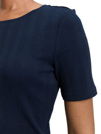 T-SHIRT MON COEUR EN POINTELLE