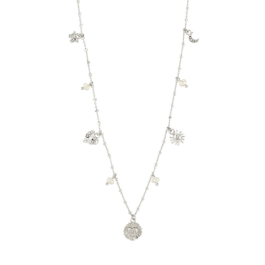 COLLIER MYLAN BRELOQUES CRISTAUX