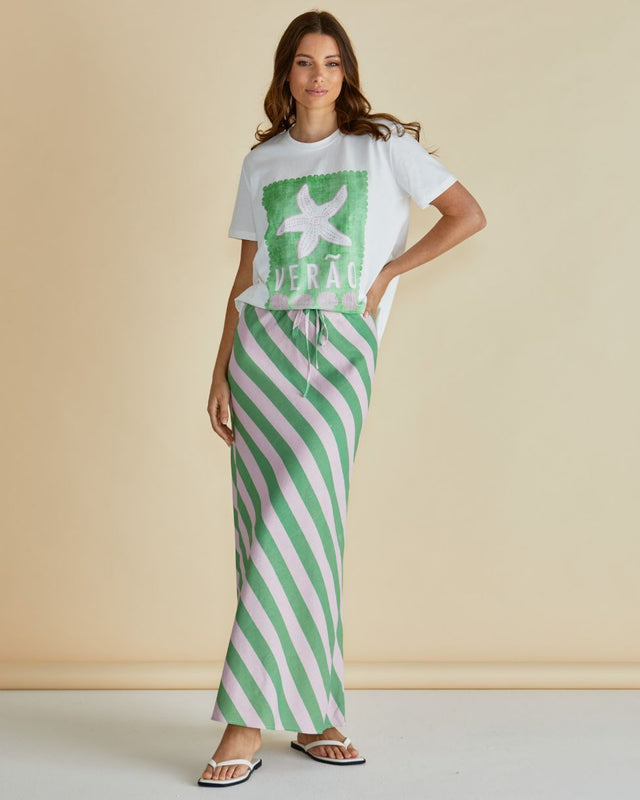 JUPE LONGUE BROOKE BIAS