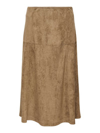 ONLY JUPE ONLLIXA LONG FAUX SUÈDE
