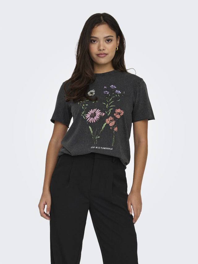 T-SHIRT LUCY STAY WILD FLOWERCHILD