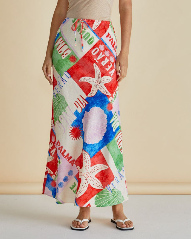 JUPE LONGUE BROOKE BIAS