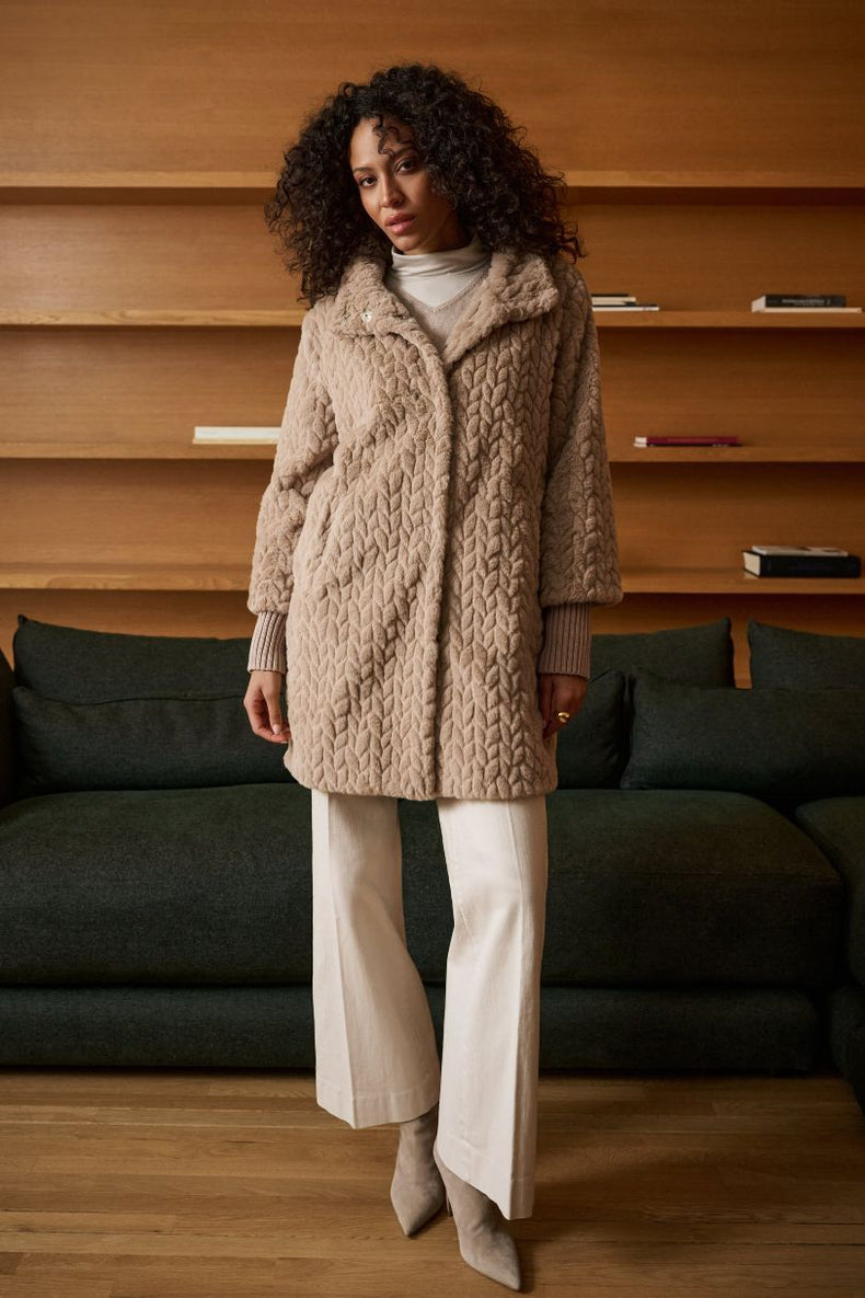 JOSEPH RIBKOFF MANTEAU RAFFINÉ