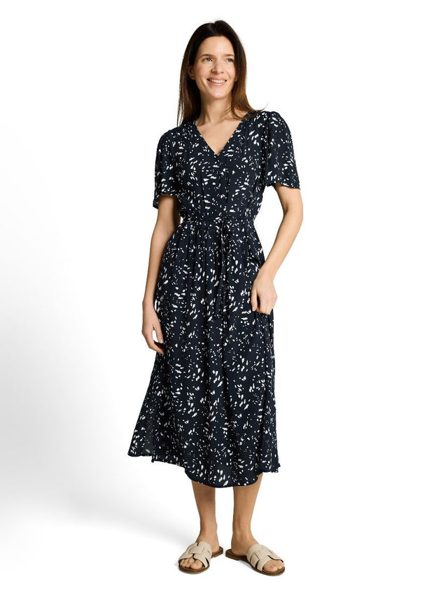 ROBE LONGUE COUPS DE PINCEAU