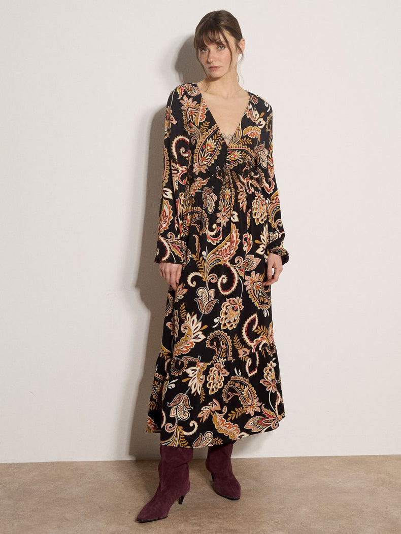APRICOT ROBE X245307