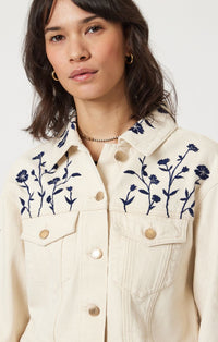 JACKET DE JEANS FLOWER & HARMONY