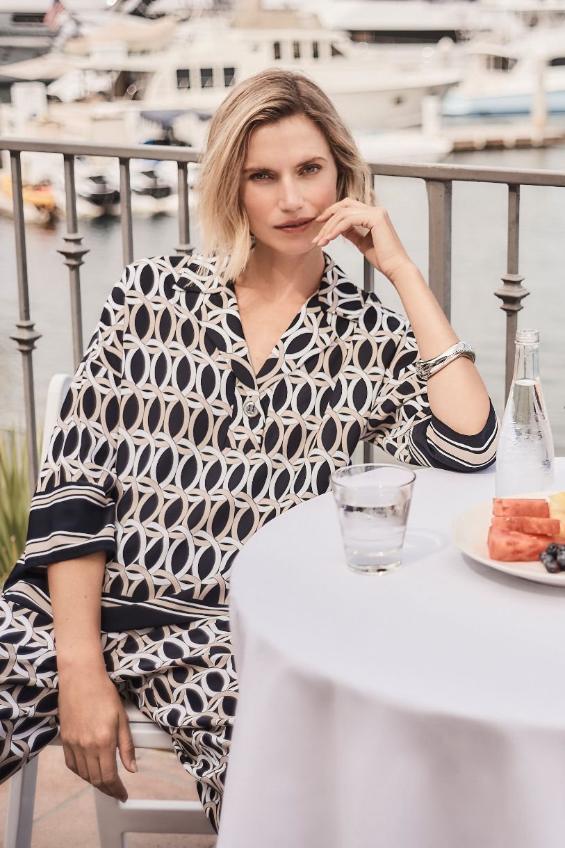 BLOUSE L'AUDACIEUSE GÉOMÉTRIE