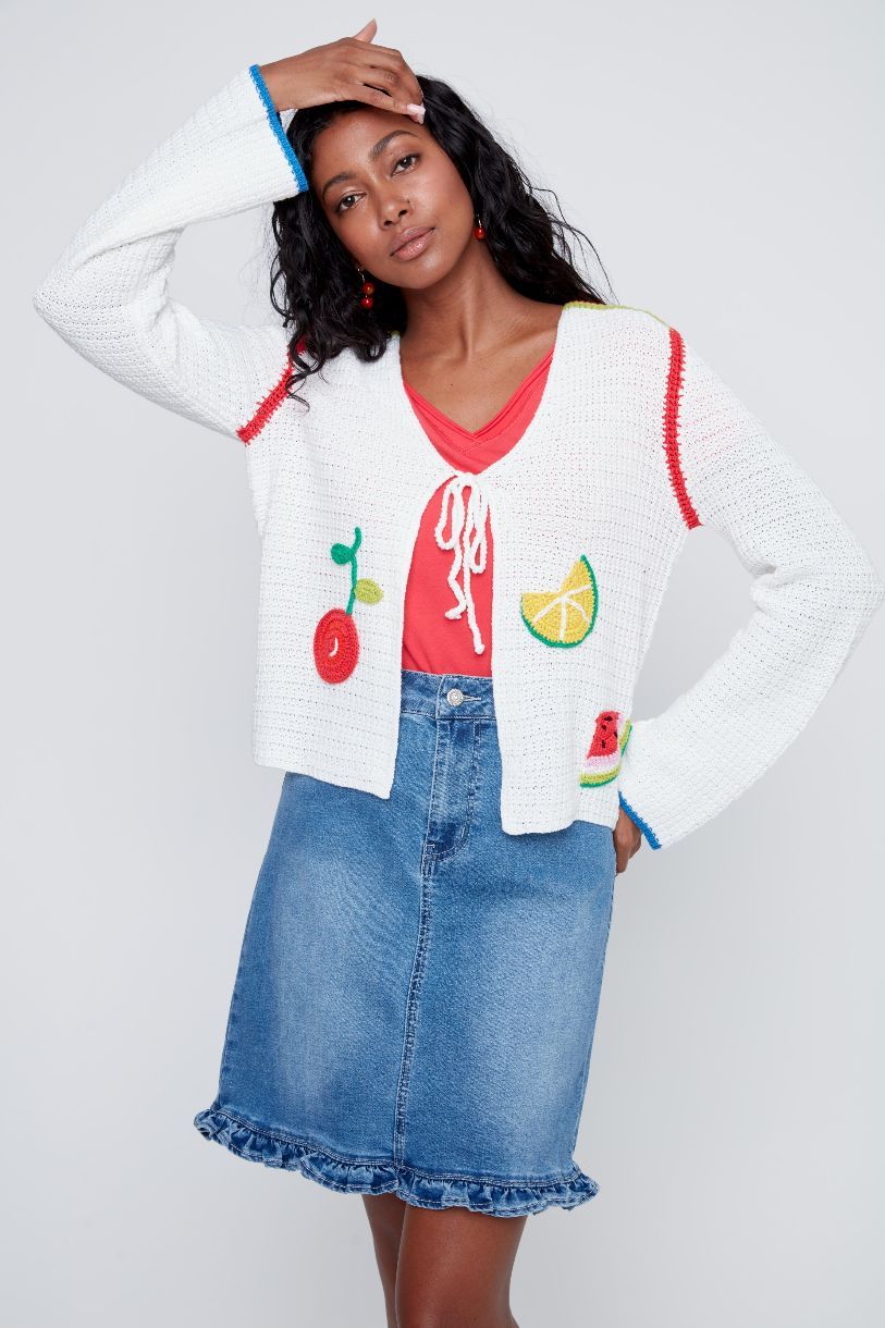 CARDIGAN SALADE DE FRUITS