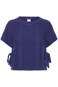 CHANDAIL CROP RIBAMBELLE