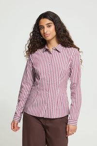 ICHI CHEMISIER IHDIMA STRIPE
