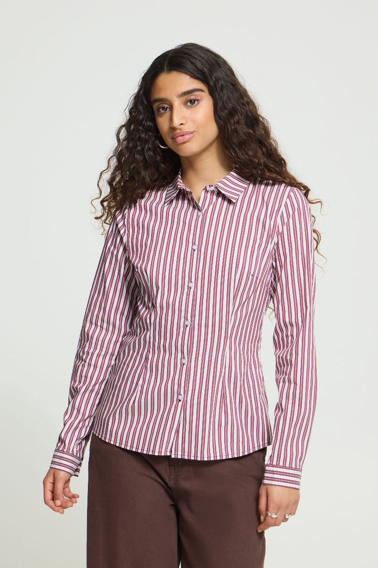 ICHI CHEMISIER IHDIMA STRIPE