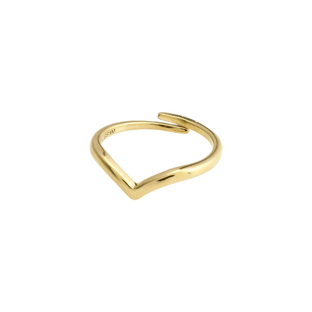 BAGUE RECYCLÉE EN «V» LULU