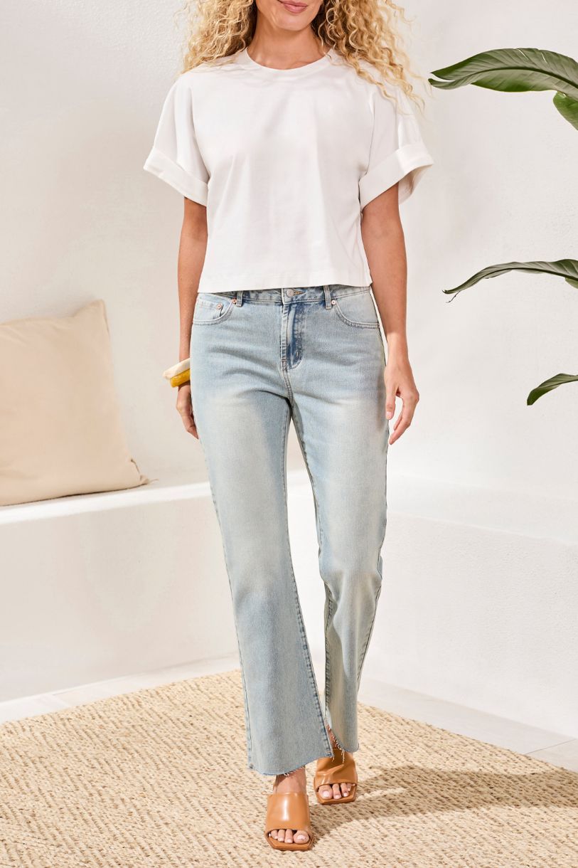 T-SHIRT MERCERISÉ FORFAIT DÉTENTE