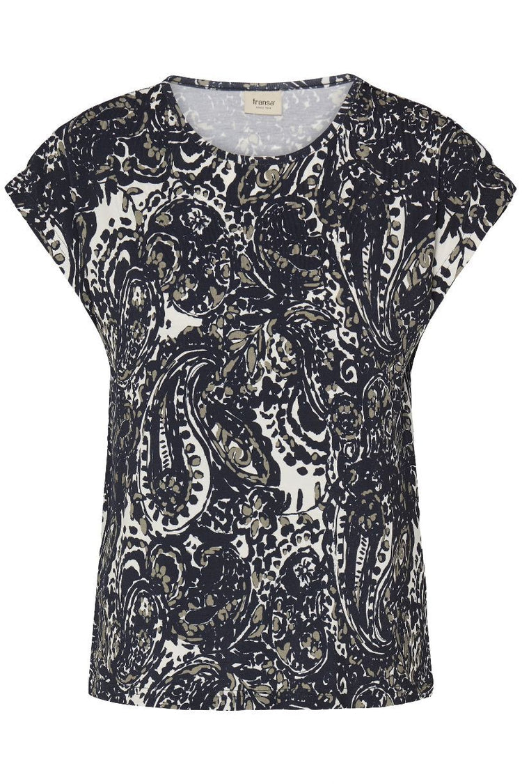 FRANSA T-SHIRT FRAMY