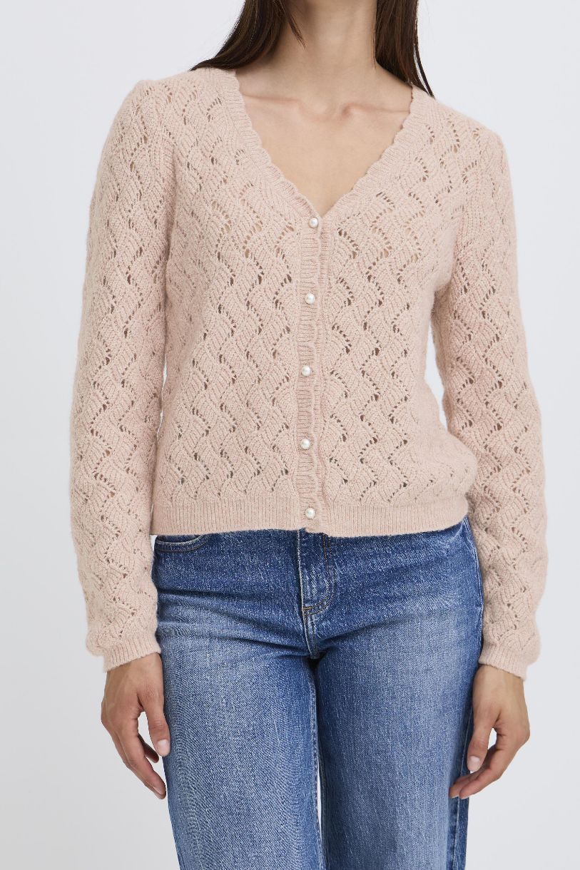 CARDIGAN NADIKA EN PERLES