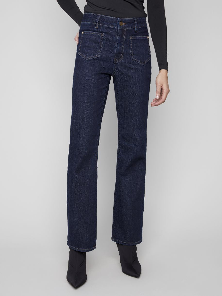 JEANS ÉVASÉ CHARLIE B RÉTRO CHIC