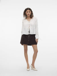 VERO MODA JUPE ETTA CORD SKATER