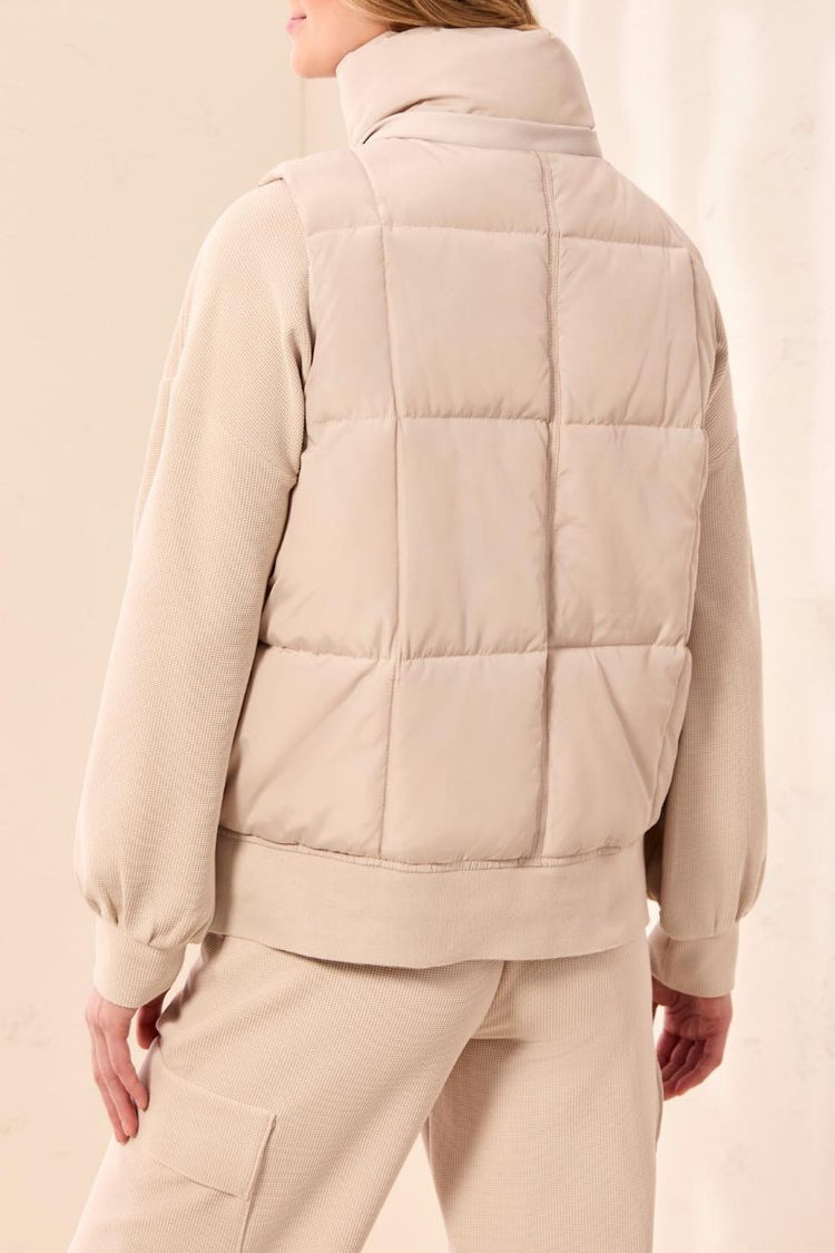 TRIBAL VESTE PUFFER