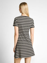 ROBE COURTE LES RAYURES
