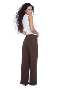 ILTM PANTALON PONTE WIDE LEG FULL LENGHT