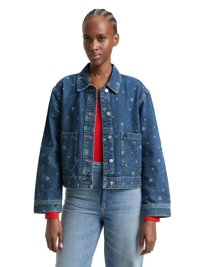 JACKET DE JEANS LES COEURS EN FOLIE