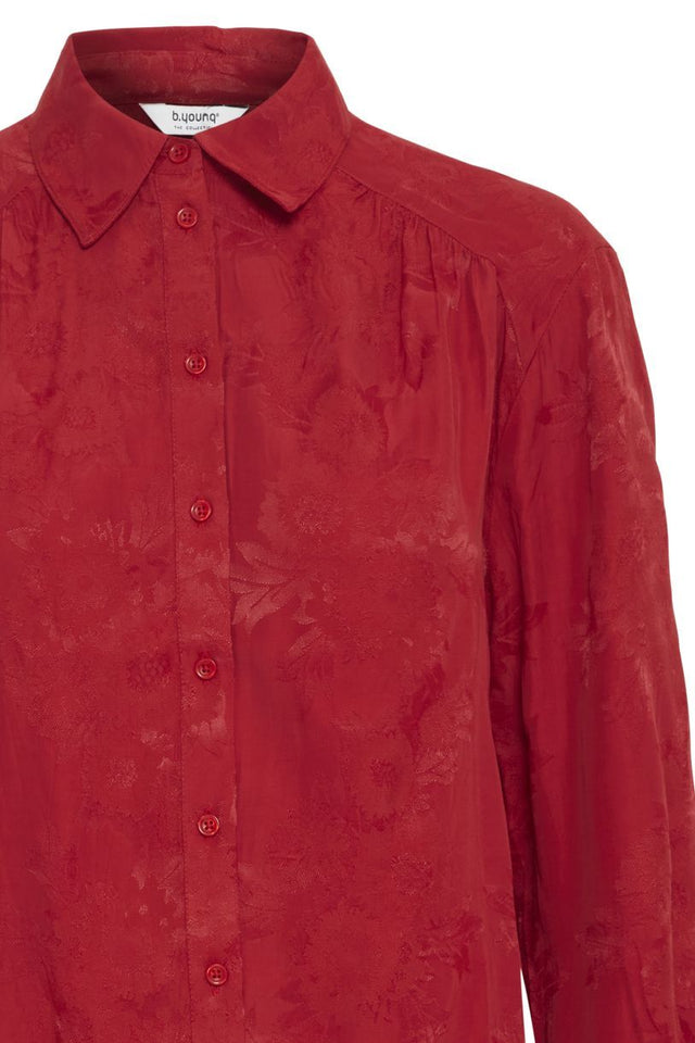 CHEMISIER FLIKKA ROUGE PASSION