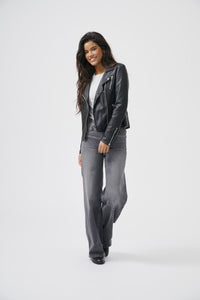 JACKET GEMMA FAUX CUIR BIKER