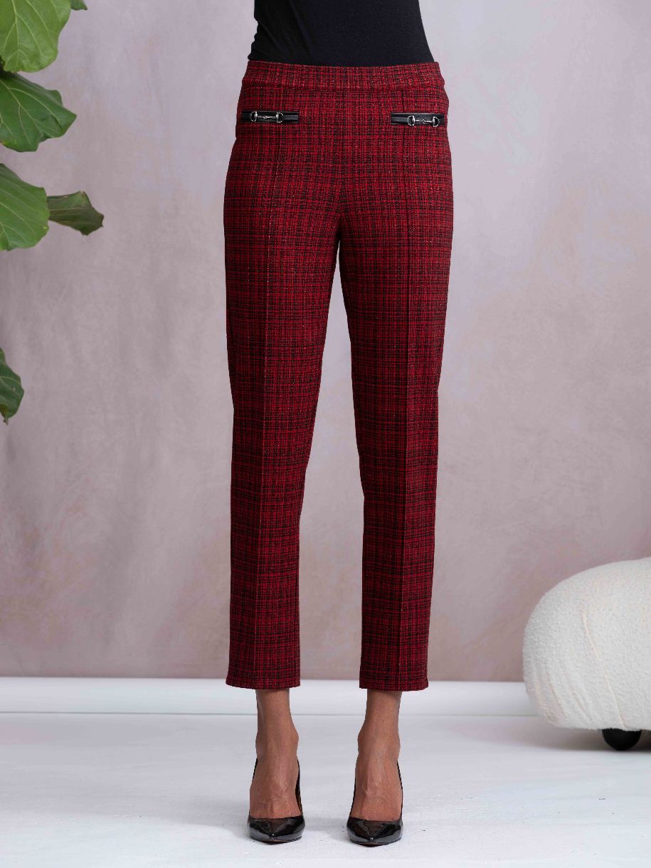 PANTALON ÉTROIT L'ÉCOSSAIS