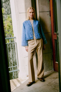 JACKET DE JEANS KACILA TOMBER À PLAT