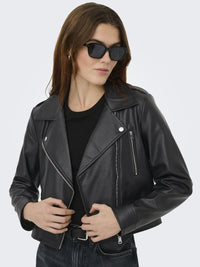 JACKET BIKER CARMEN FAUX CUIR