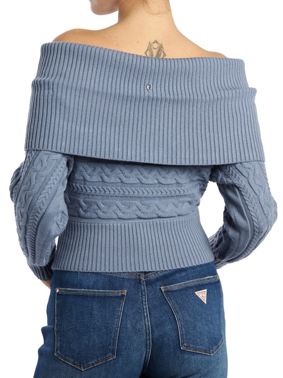 PULL GUESS CABLE ELLA