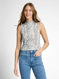 TOP À MOTIF SERPENT