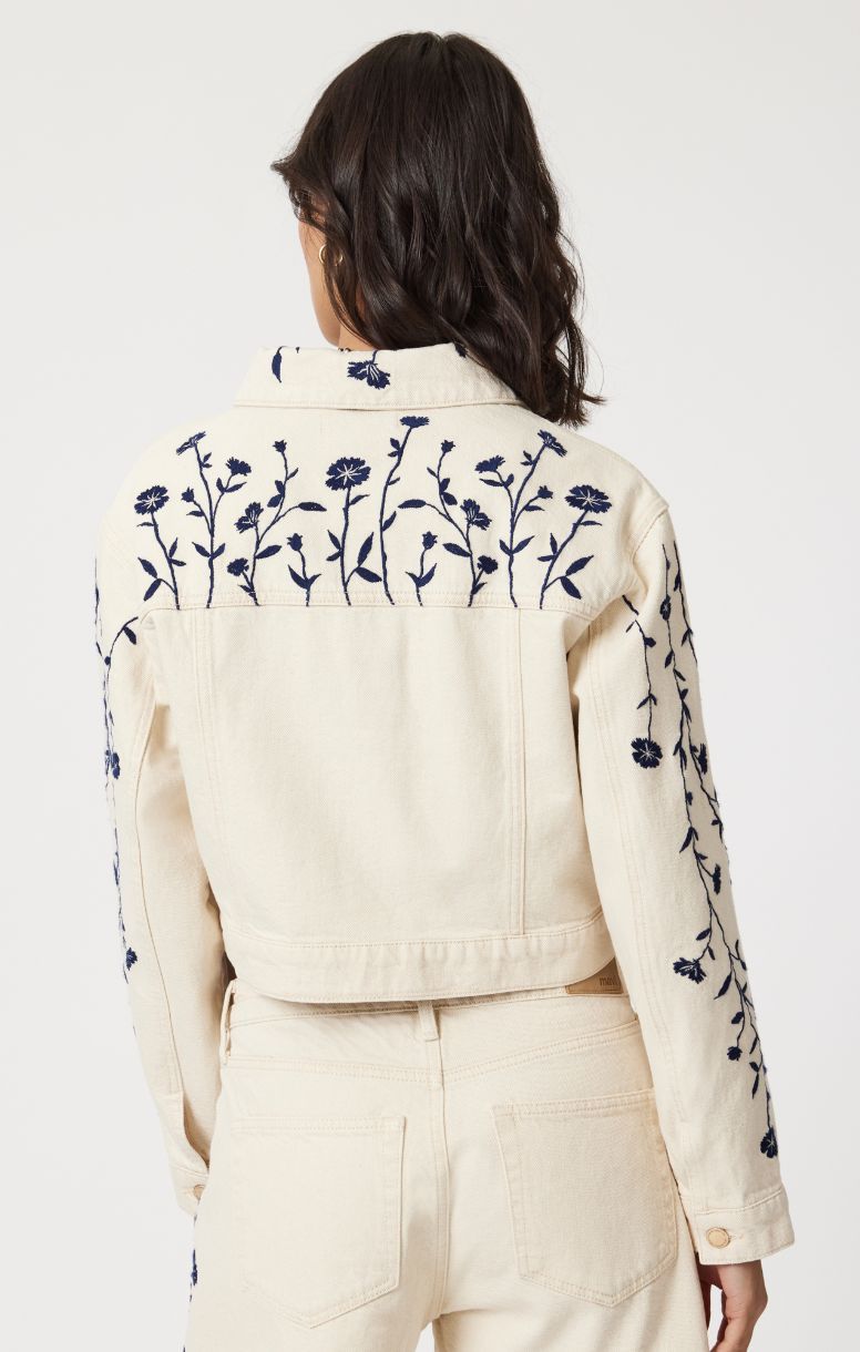 JACKET DE JEANS FLOWER & HARMONY