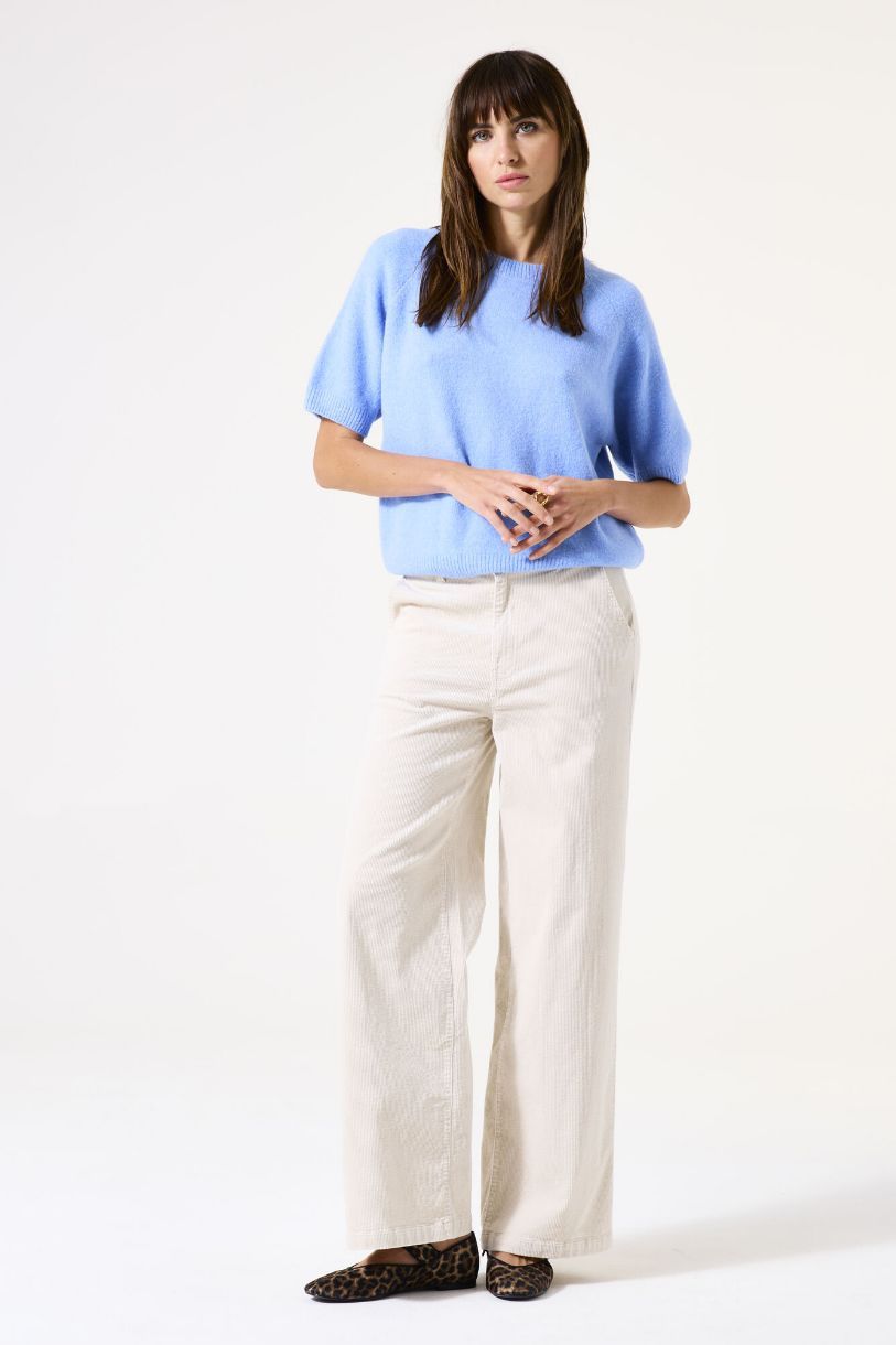 PANTALON LARGE EN CORDUROY
