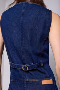TRIBAL VESTE BLUE TREAD