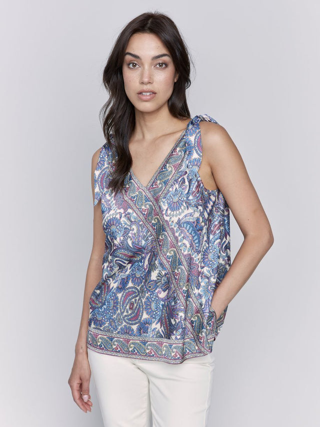 TOP CHIC FOULARD PAISLEY
