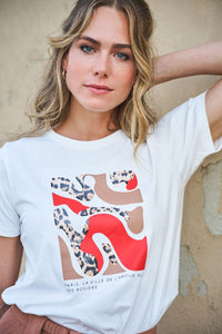 T-SHIRT PARIS, LA VILLE DE L'AMOUR