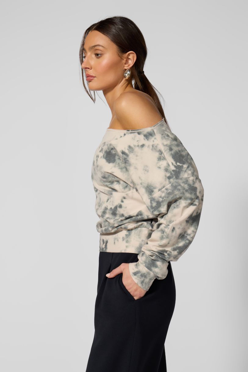 CHANDAIL SHIBORI COZY FLEECE FLASHDANCE