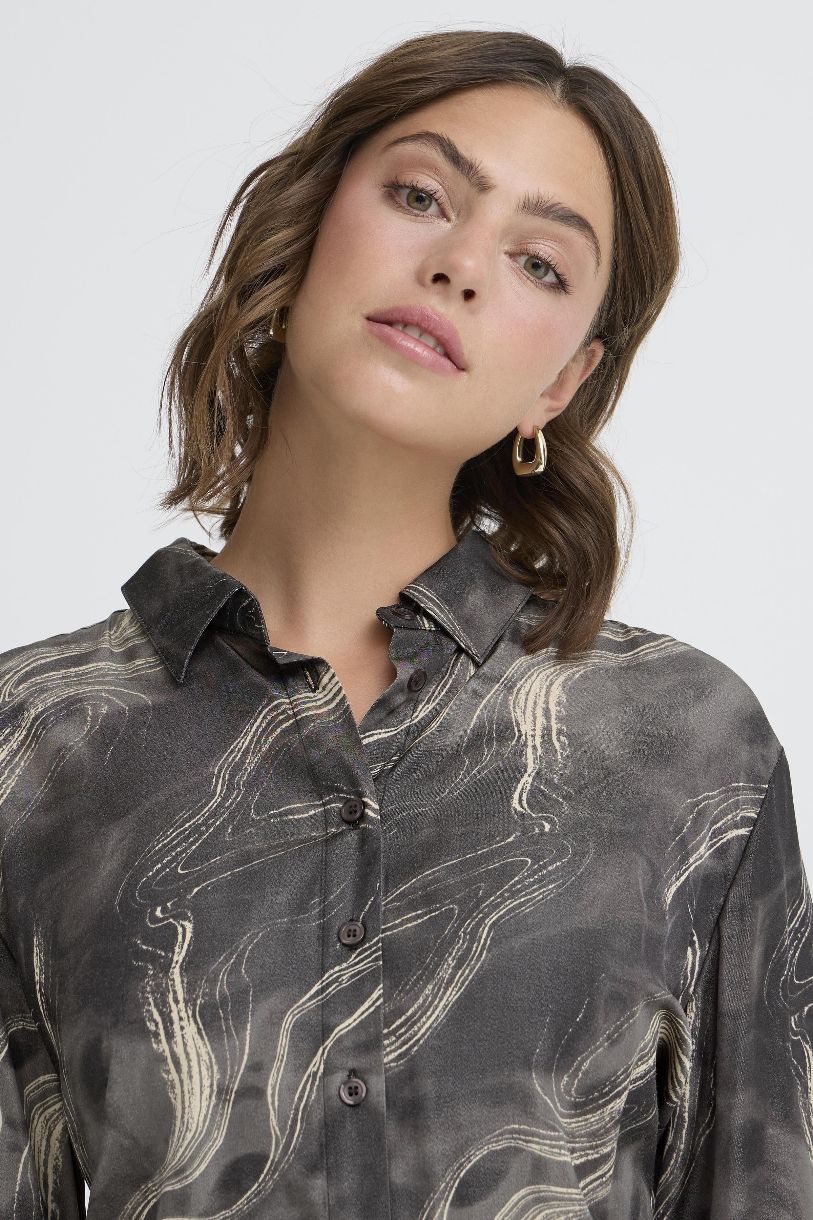 CHEMISIER HATTI RESTER DE MARBRE