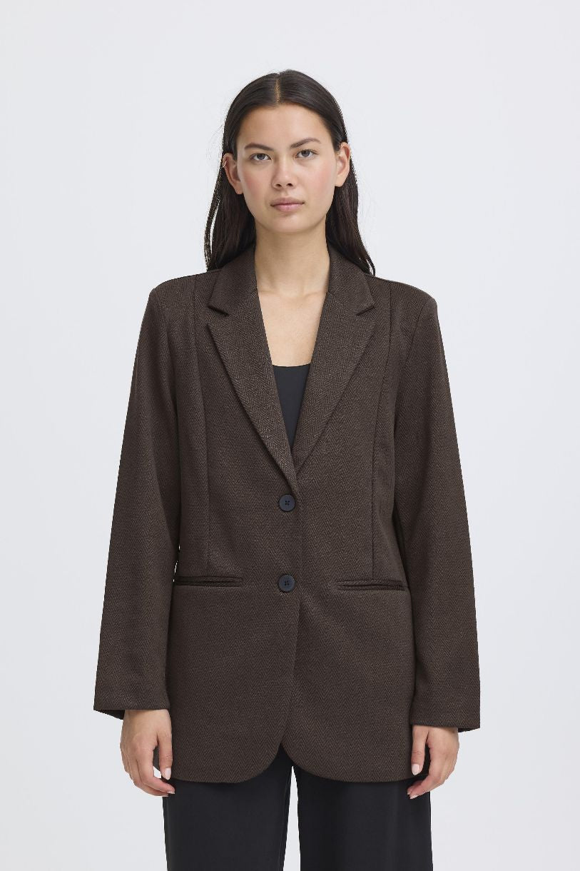 VESTON ICHI KATE JACQUARD