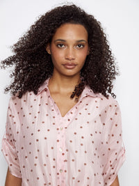 CHEMISIER LA PRINCESSE AUX PETITS POIS