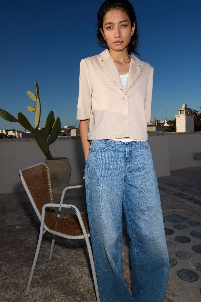 VESTON CROP ICHI KATE