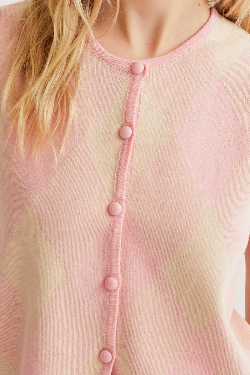 DÉBARDEUR CHARMANT DAMIER