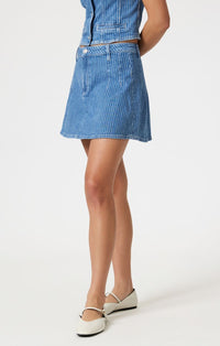 JUPE DE JEANS SUMMER BLUE STRIPE