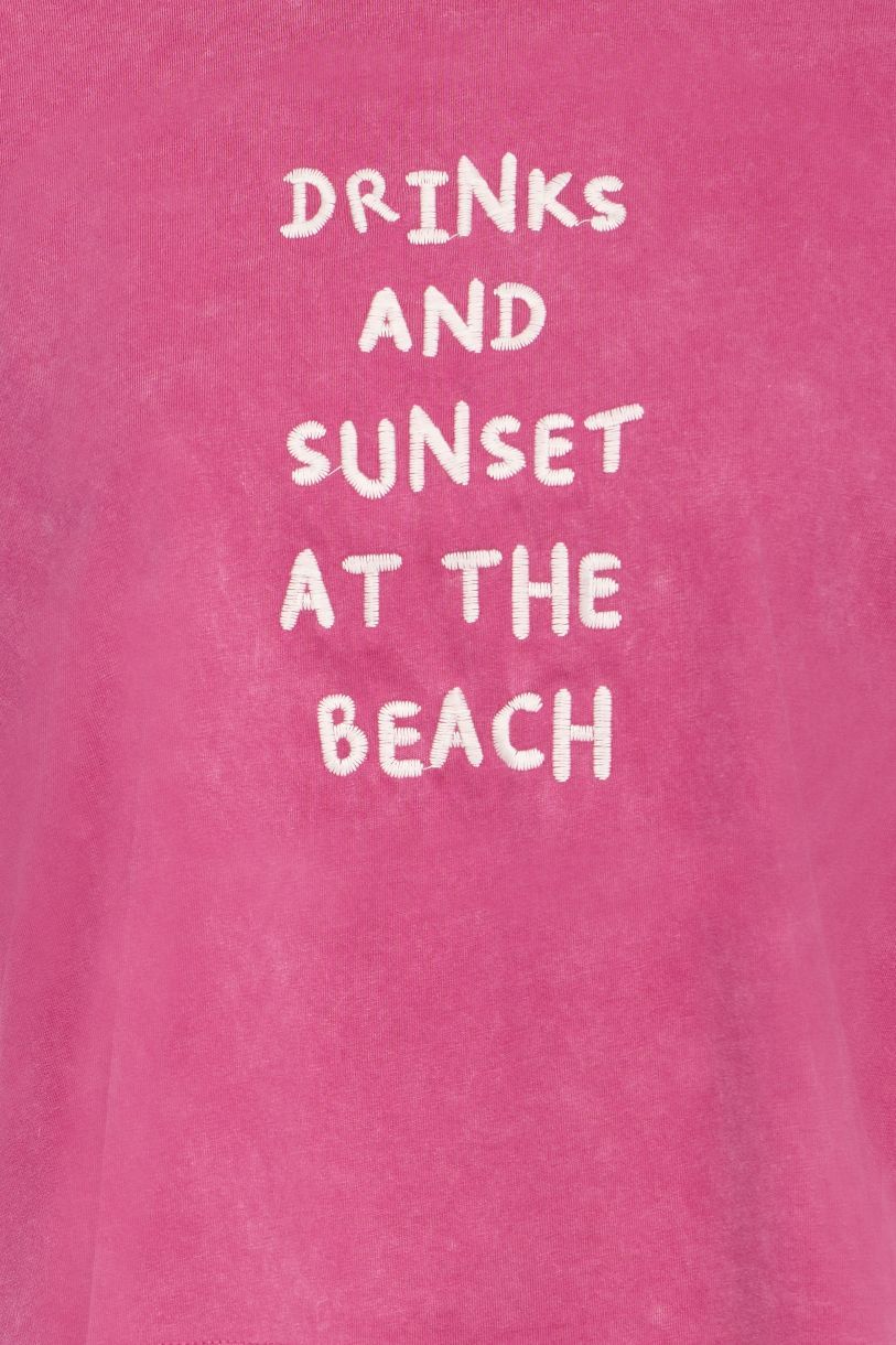 T-SHIRT MAGDY DRINKS & SUNSET