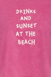 T-SHIRT MAGDY DRINKS & SUNSET