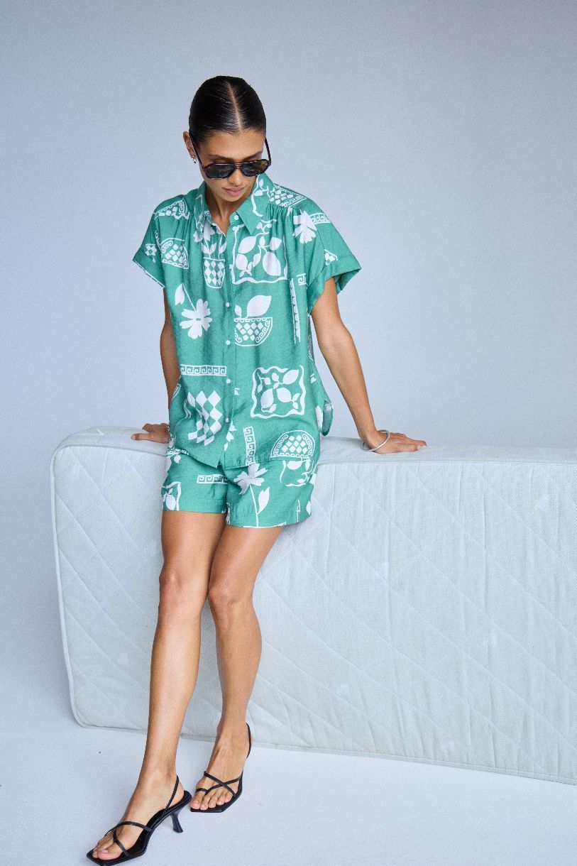 SHORT YETTA INSPIRATION D'ÉGYPTE