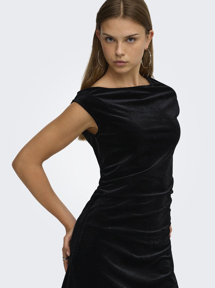 ONLY ROBE COURTE ONLRUE VELVET